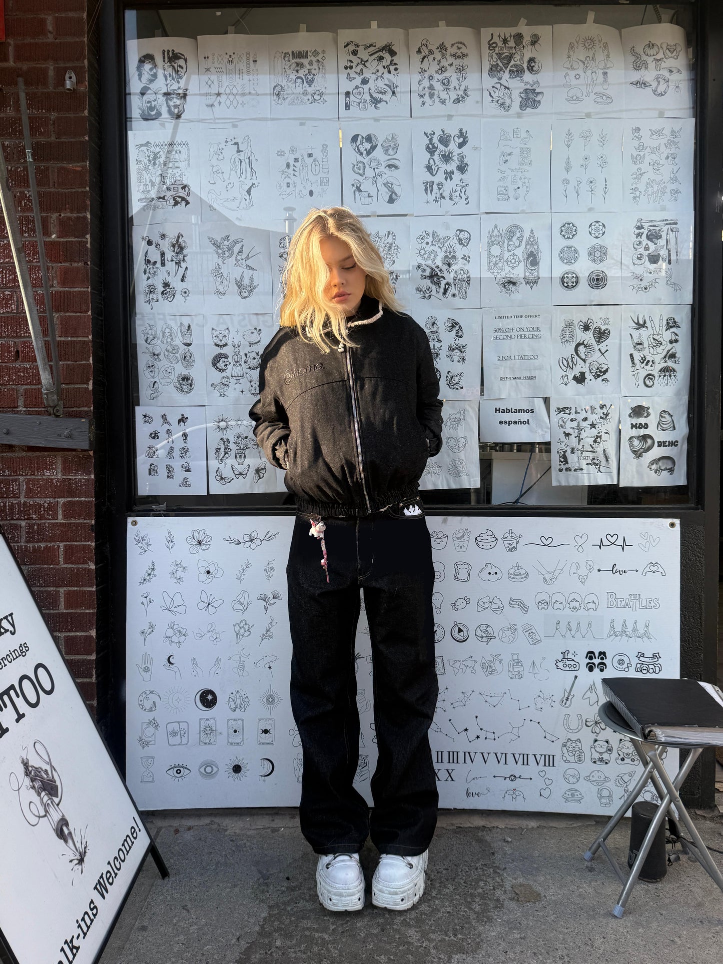 Reversible "UTOPIA" Jacket